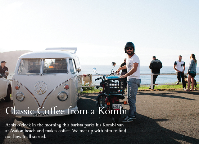 Classic Coffee from a Kombi
